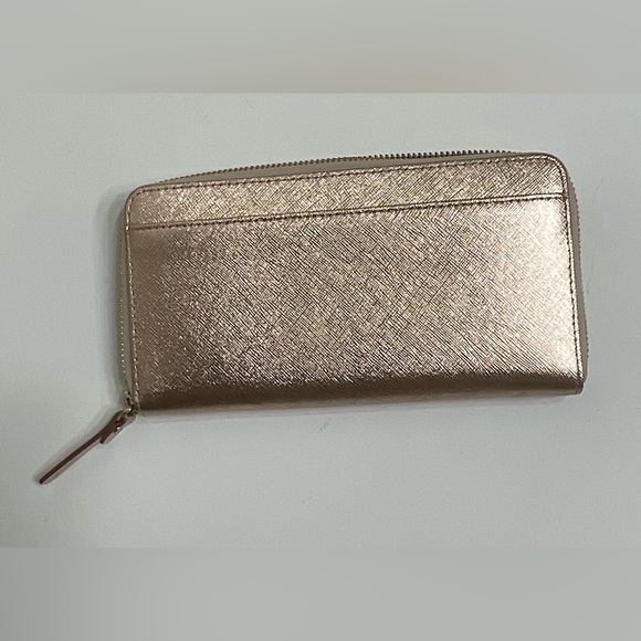 Kate Spade Neda Laurel Way Rose Gold Wallet - Picture 2 of 7